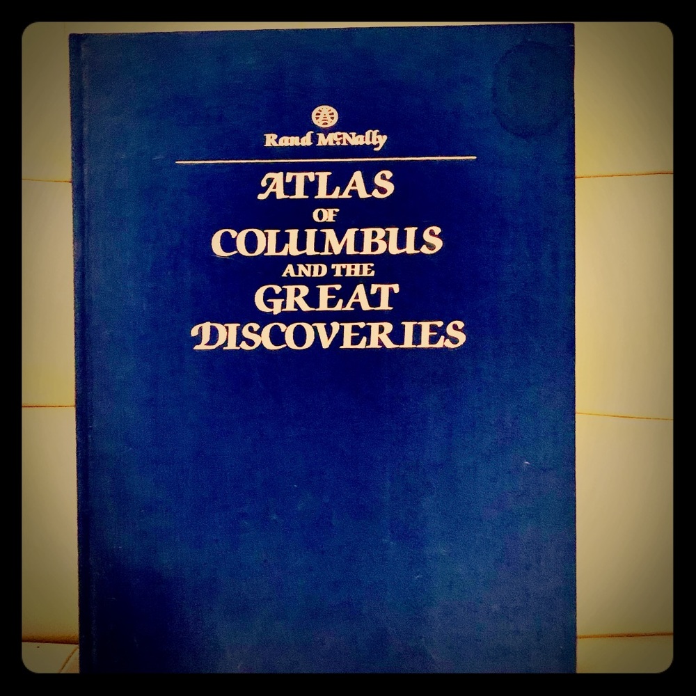 Coffee Table Book w/ Colorful Full Page Maps